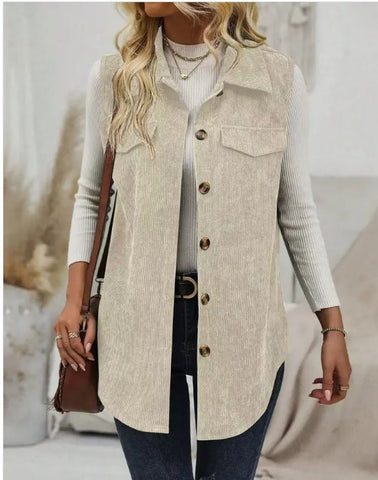 BUTTON DOWN CONTRASTED CARDIGAN