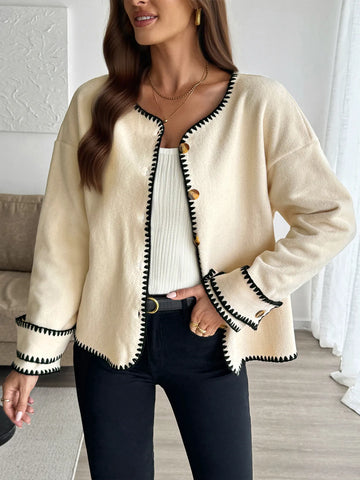Corduroy Buttoned Vest