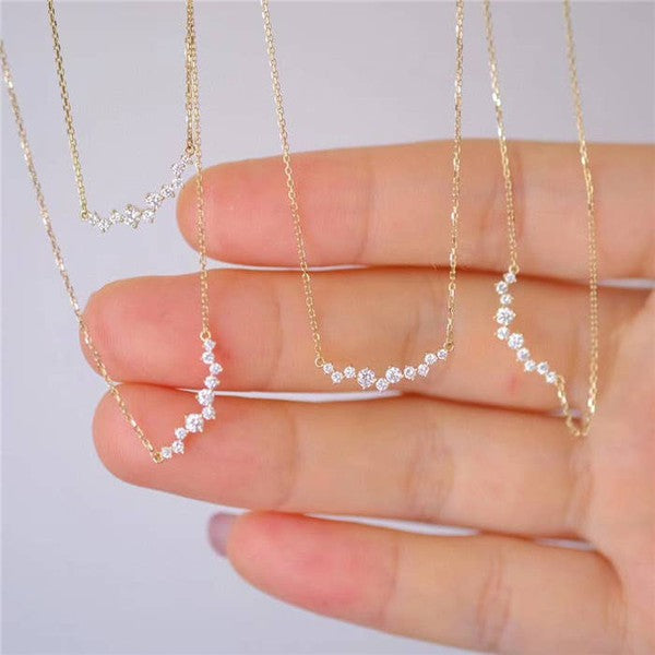 Sparkly Zodiac Star Necklace