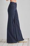 Wide Leg Denim Pants Jeans Western Style