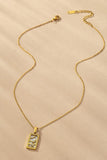 TARROT CARD NATURAL STONE NECKLACE