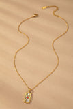 TARROT CARD NATURAL STONE NECKLACE